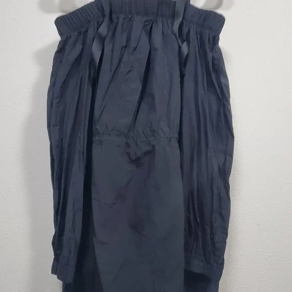 Air Jordan Off-Shoulder Utility Jacket Waist Long Sleeves Black - Picture 8 of 16